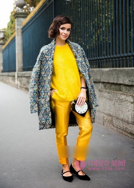 Bright yellow sparkles in winter (Figure 3) 冬日明媚黄色闪闪惹人爱(图3)