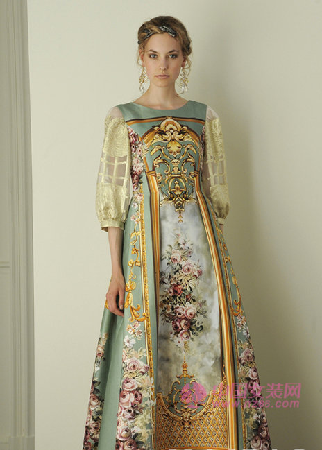 Spring 2016 Women's Trends: Gorgeous Court Winds (Figure 5) 2016春å£å¥³è£…趋势:åŽä¸½å®«å»·é£Ž(图5)