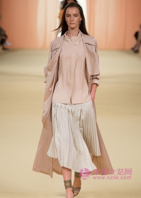 2015 spring and summer women's trends: casual long trench coat (Figure 3) 2015春å¤å¥³è£…趋势:休闲长风衣(图3)