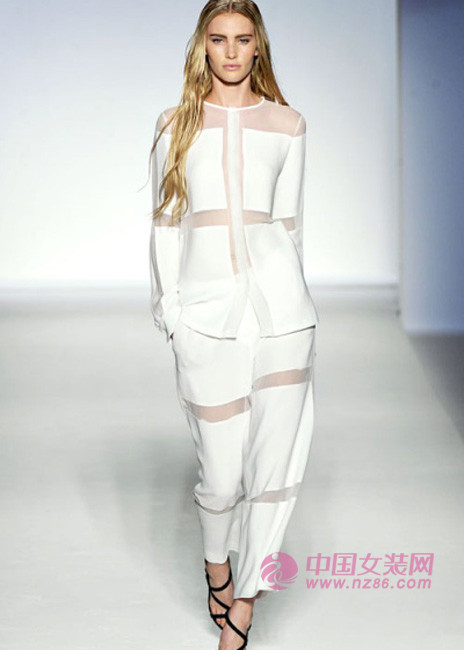 2015 spring and summer women's trends: cool white (Figure 5) 2015春å¤å¥³è£…趋势:清凉白色(图5)