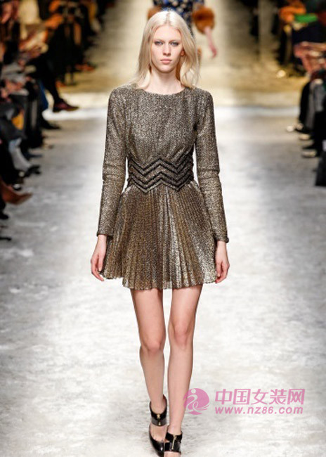 2015 autumn and winter women's trends star shine (Figure 4) 2015秋冬女装趋势 星光闪耀(图4)