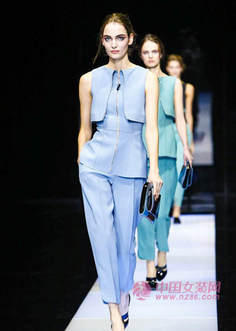 2015 autumn and winter women's trends girls pink (Figure 2) 2015秋冬女装趋势 少女粉嫩(图2)