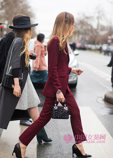 2015 early autumn single product fashion color fashion burgundy (Figure 2) 2015åˆç§‹å•哿µè¡Œè‰² 时尚酒红(图2)