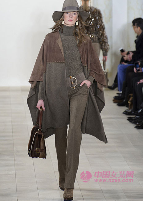2015 autumn and winter women's fashion trend illusion cloak (Figure 1) 2015秋冬女装æµè¡Œè¶‹åŠ¿ 幻觉披风(图1)