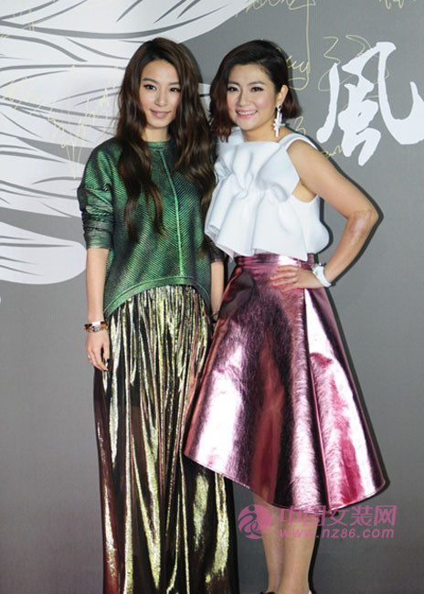 Spring/Summer 2016 fashion item metal pleated skirt (Figure 3) 2016æ˜¥å¤æ—¶å°šæµè¡Œå•å“ é‡‘å±žç™¾è¤¶è£™(图3)
