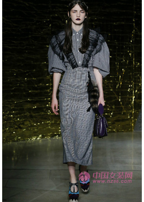 Spring/Summer 2016 Women's Fashion Trend: Yuppie Plaid (I) (Figure 3) 2016春å¤å¥³è£…æµè¡Œè¶‹åŠ¿ï¼šYuppieæ ¼çº¹ï¼ˆä¸€ï¼‰(图3)