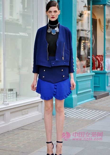 2014 Street Trend: Mysterious Blues Reappear (Figure 4) 2014街头潮æµè¶‹åŠ¿ï¼šç¥žç§˜è“è°ƒå†å‡ºçް(图4)