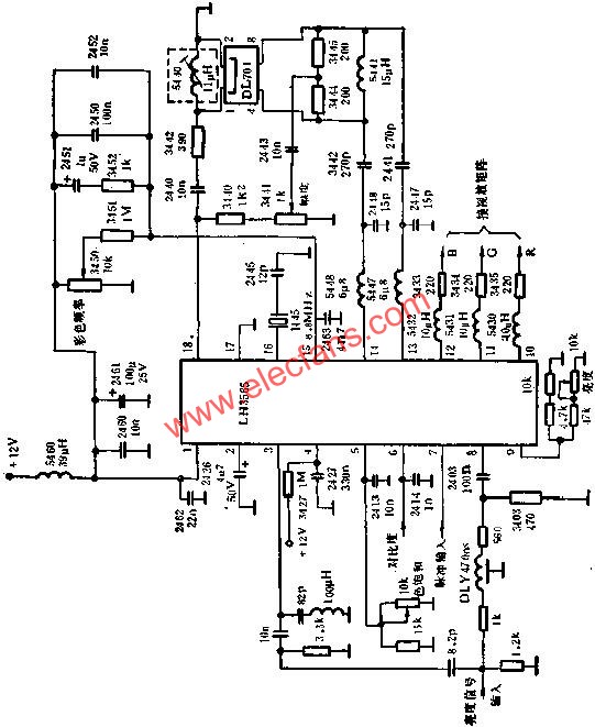 LH3565 Typical Application Circuit Diagram 