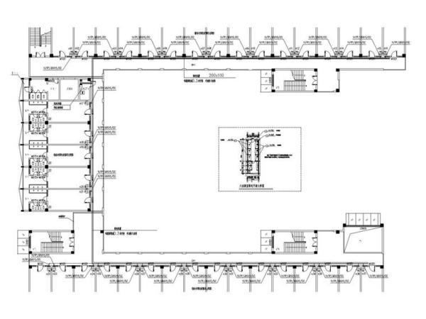 Topology diagram of the integrated wiring system of a new campus