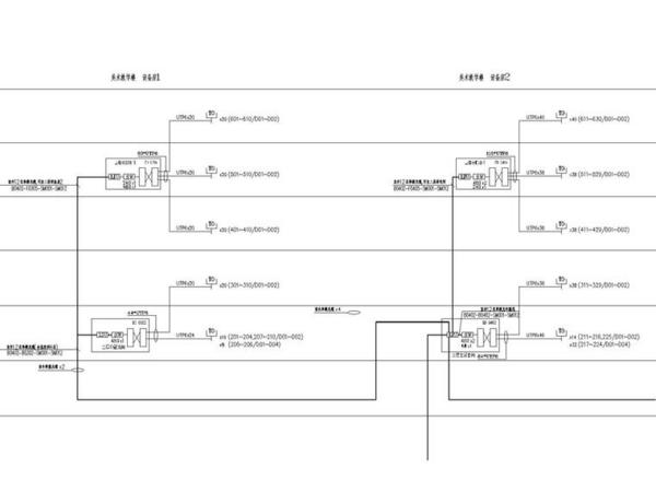 Topology diagram of the integrated wiring system of a new campus
