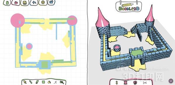 Doodle3D Transform: an intuitive and easy to use 3D design app