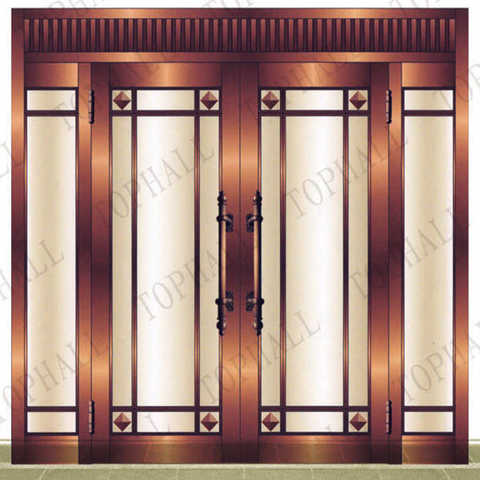 Copper Chuangzhen copper door wholesale / production and processing