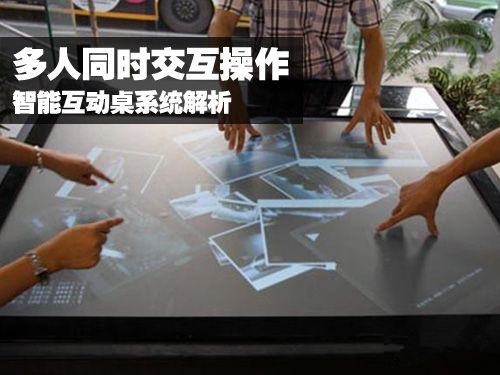 Mulit-Touch interactive table system