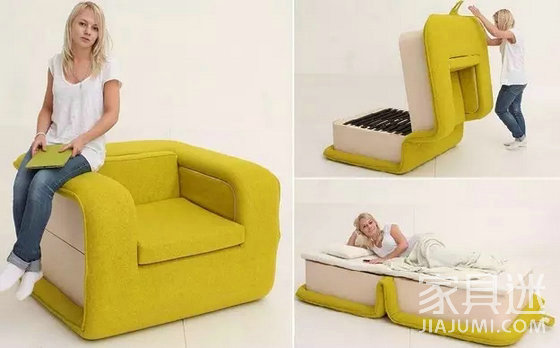 Folding sofa bed