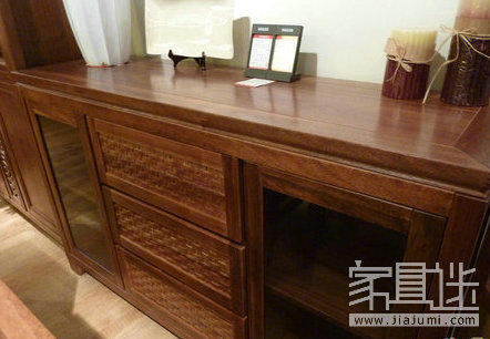 Walnut veneer dining cabinet.jpg