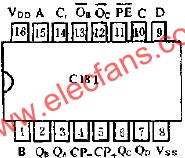 C181 2-10-digit preset circuit diagram for reversible counters 