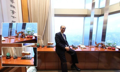 Li Ka-shing family dinner exposure The richest man also superstitious home office Feng Shui