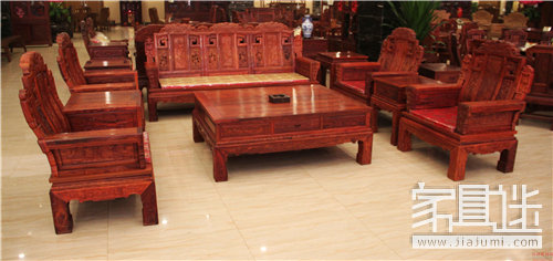Leaflet red sandalwood furniture