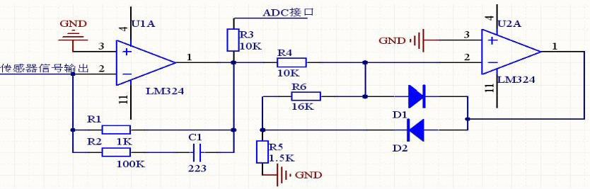 Figure 5 signal conditioning circuit