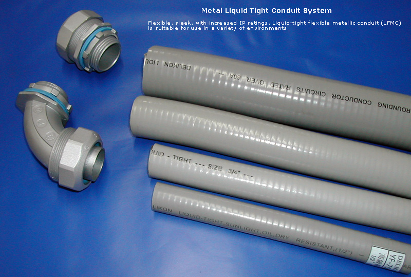 Metal liquid tight conduit