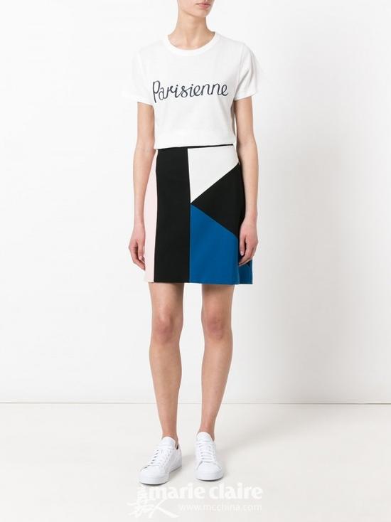 MAISON KITSUNÃ© Parisienne Print T-Shirt