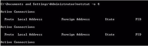 How to use netstat