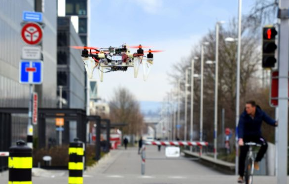 Zurich University develops new algorithms, drones can shuttle freely in the streets