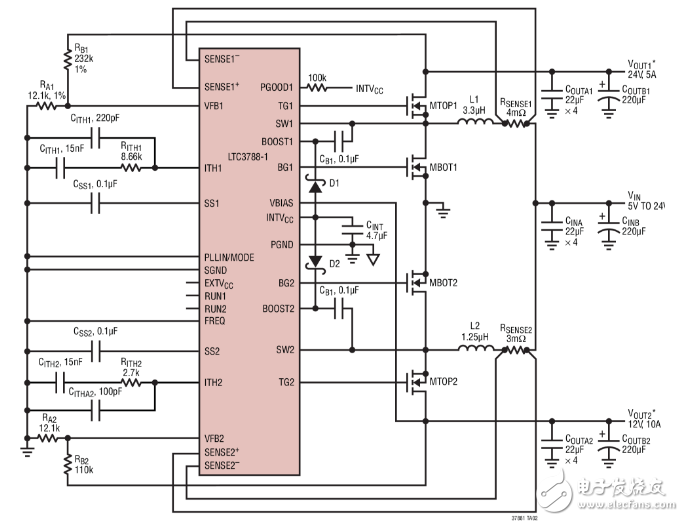 24v boost circuit diagram summary Daquan (five analog circuit design schematics detailed)