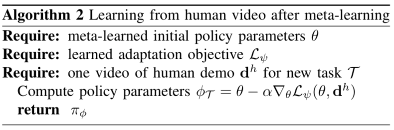 Let the robot imitate learning through a video of only one person