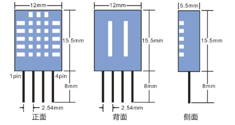 Based on arduino dht11 temperature and humidity sensor