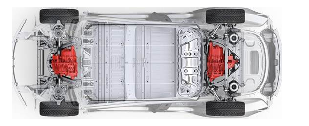 Tesla dual-motor version of Model 3 design map exposure 2018 spring is expected to be listed