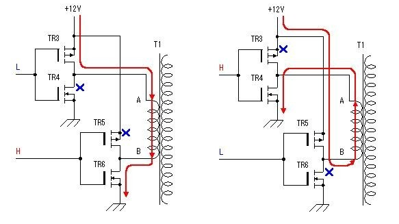 Circuit fabrication of 60v to 220v inverter (several inverter circuit design schematic)