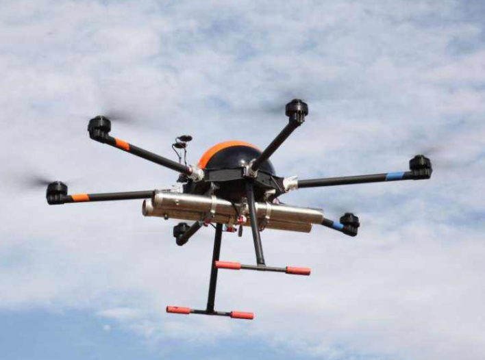 The control algorithm of the drone can simulate the bicycle and car forward mode