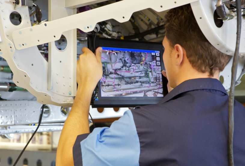 AR technology revolutionizes the most basic processes in aircraft manufacturing