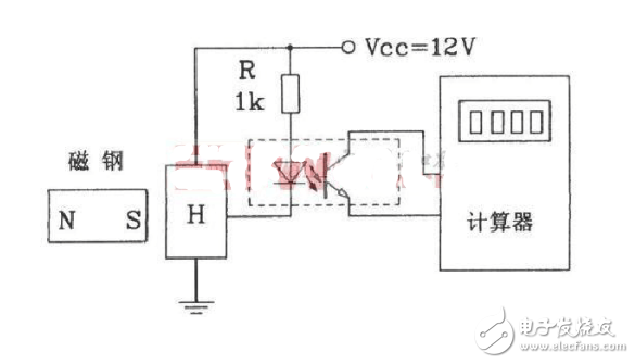 Hall sensor circuit diagram Daquan (six Hall sensor circuit diagram)