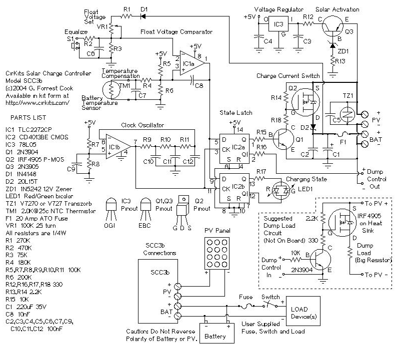 12v solar charging circuit diagram Daquan (seven 12v solar charging schematic diagram detailed)