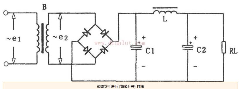 A text to understand the principle of Ï€-type filter circuit