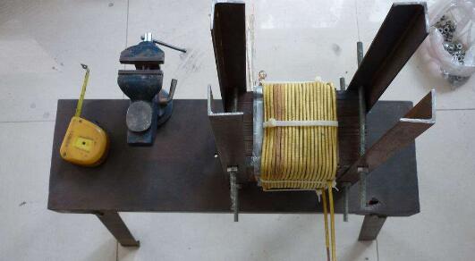 Winding method of homemade electric welding machine