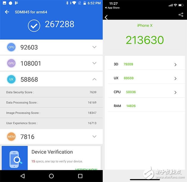 Comparison of the performance of the Snapdragon 845 and A11 processors. Who is better?