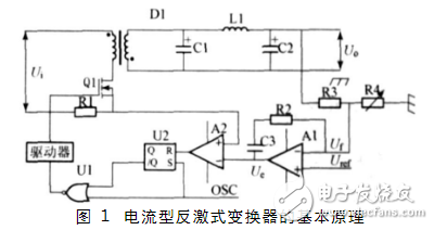 Single-ended flyback circuit working principle and output waveform (three working modes)