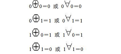 A text to understand the binary XOR algorithm