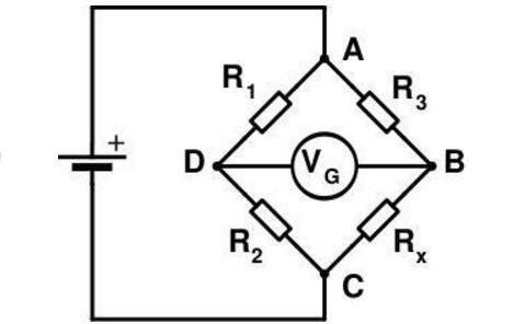 What are the components of the Wheatstone bridge? What is the use?