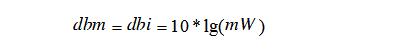 Derivation of signal power calculation formula