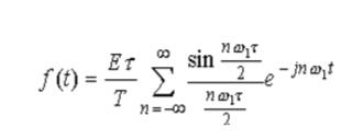 Analysis of Periodic Rectangular Pulse Signal