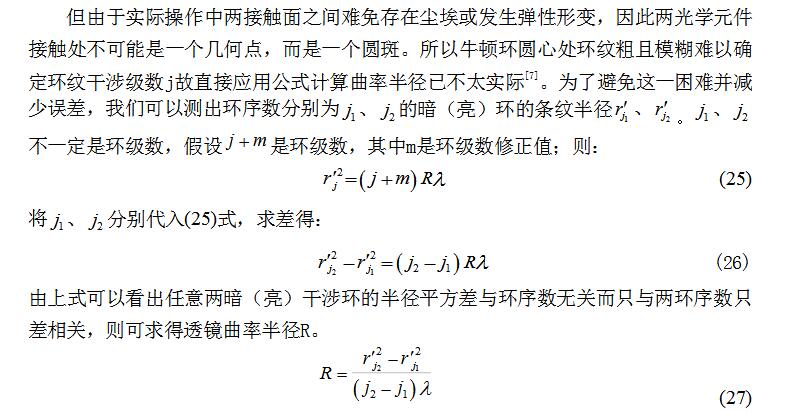 What are the applications of Newton's rings?