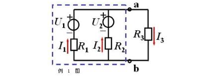 Typical example of Thevenin's theorem