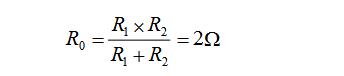 Typical example of Thevenin's theorem