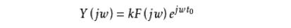 Conditions for signal transmission without distortion _ conditions for distortion-free transmission