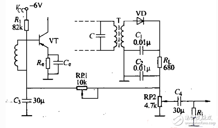 Transistor radio circuit diagram Daquan (superheterodyne / CMOS / frequency conversion ...