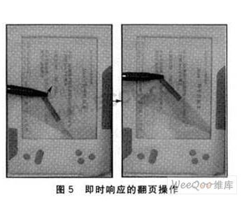 Electronic paper human-computer interaction design